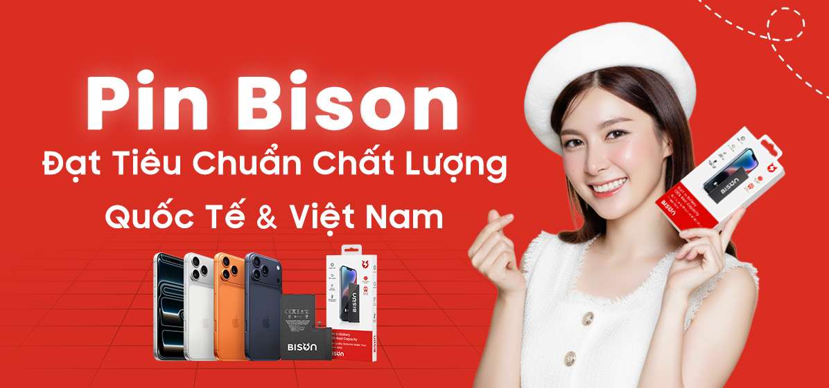 Pin Bison Siêu pin Bison iPhone 11 dung lượng cao 3600mAh