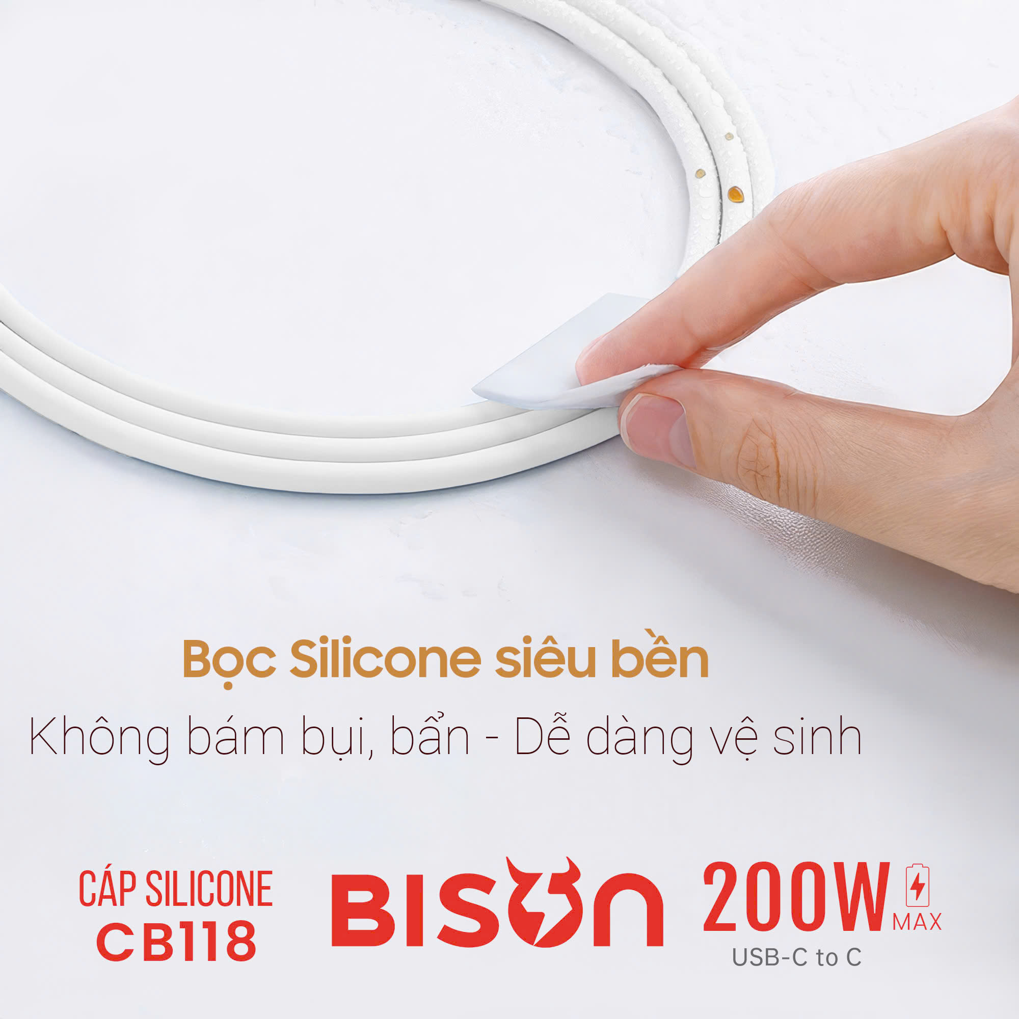 cap-sac-bison-200w-sac-nhanh-5a-mau-trang-boc-silicone-sieu-ben-cb118-7